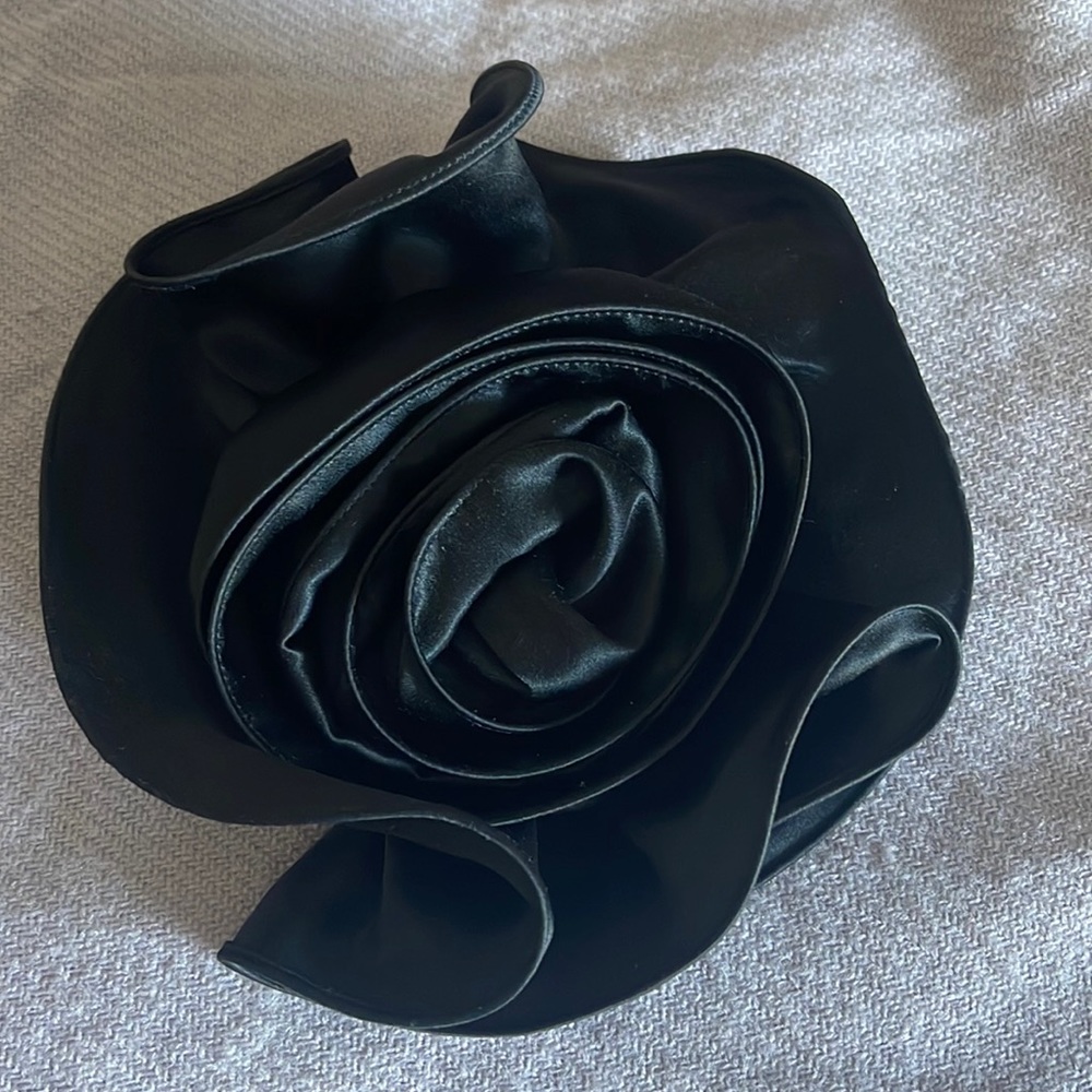 Giorgio Armani flower pin brooch